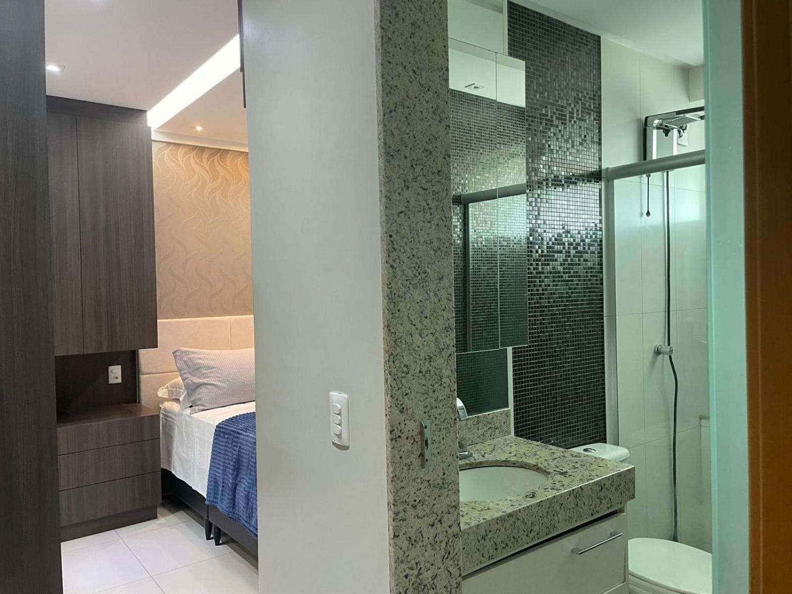 شقة 2 Qts.| 4 Hosp. | Ao Lado Do Goiania Shopping المظهر الخارجي الصورة
